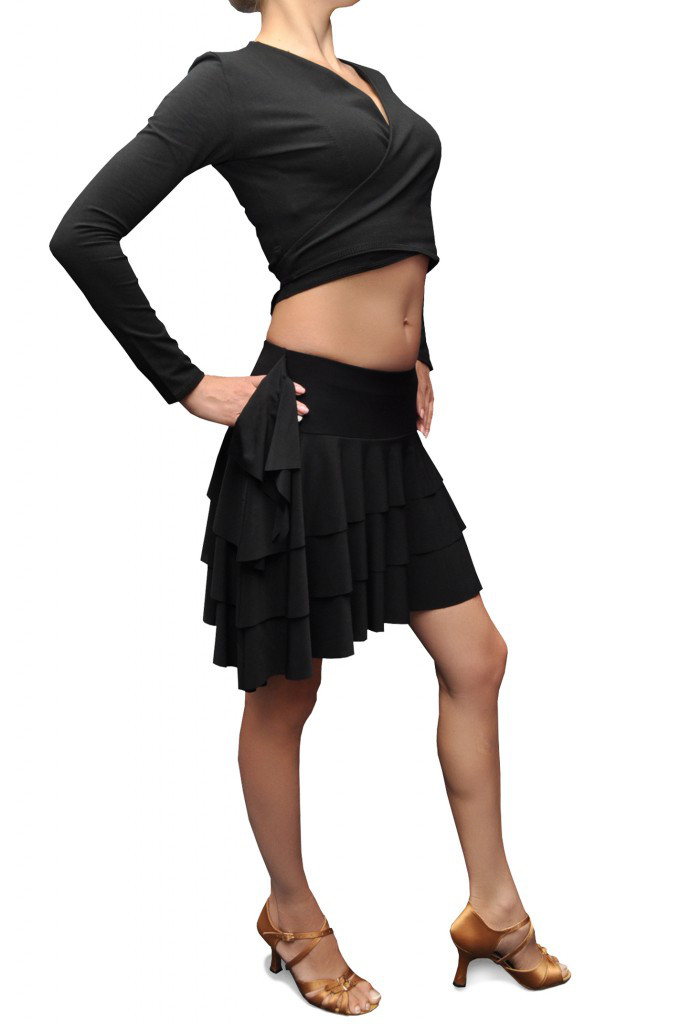 Спідниця тренувальна танцювальна для дівчаток і жінок