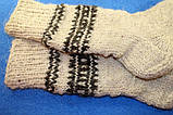 Шкарпетки в'язані вовняні, фото 3