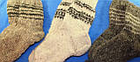 Шкарпетки в'язані вовняні, фото 4