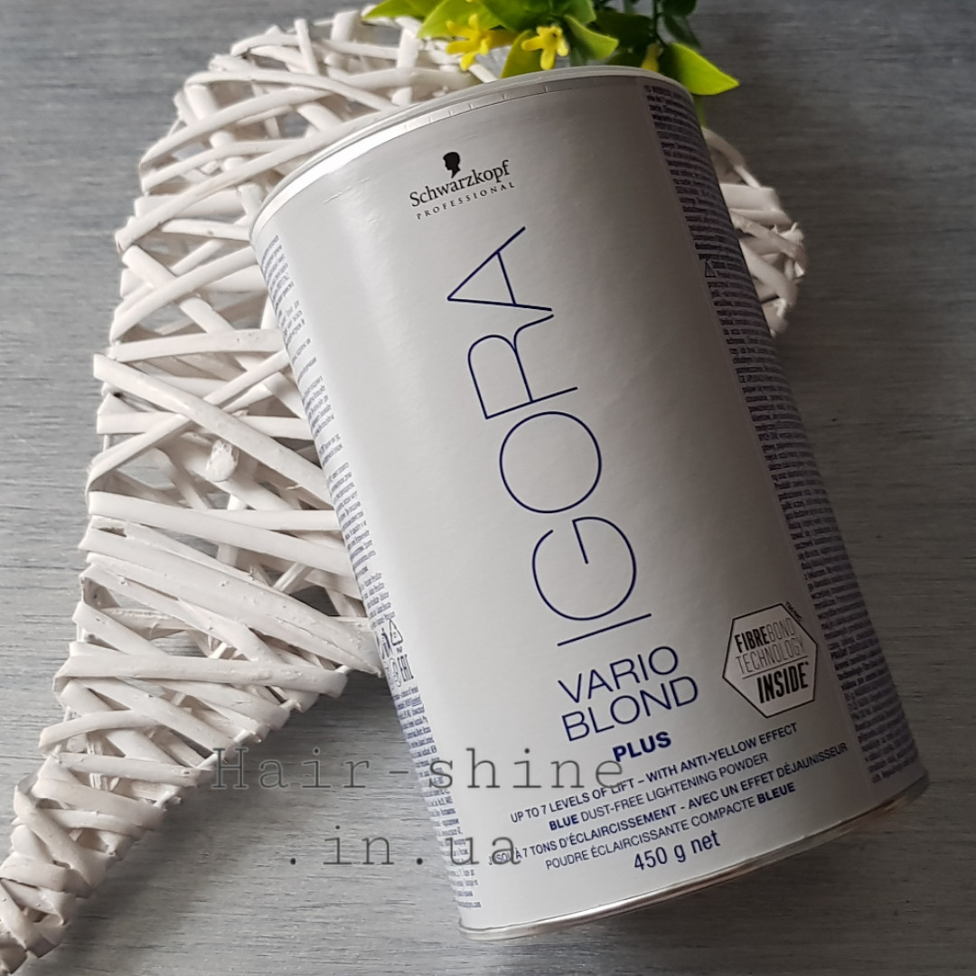 Освітлюючий порошок Schwarzkopf Professional Igora Vario Blond Plus 100г росія