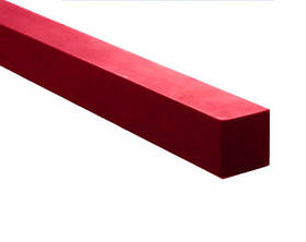 Марзан 12х12х780 мм. pvc red