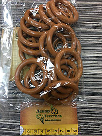 Кільце + гачок Горіх (пластик) 20 шт.