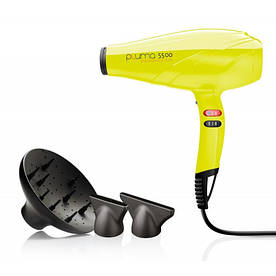 Фен для волосся з іонізацією GAMA (ГАМА) Pluma 5500 Ion Giallo (A11.PL5500ION.GL)