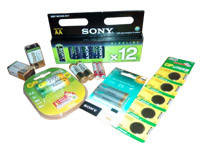 Елементи живлення (батарейки, акумулятори)