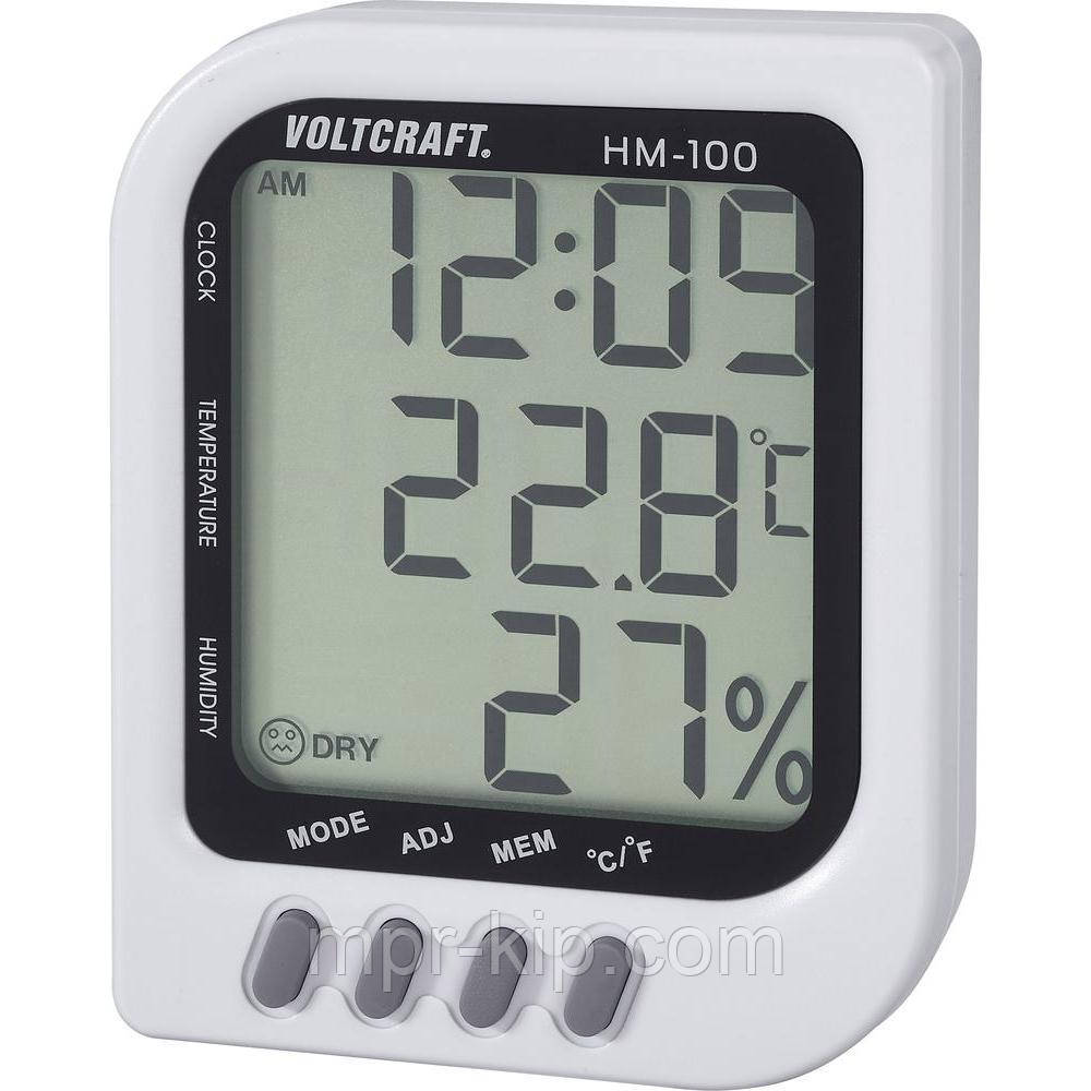 Термогігрометр Voltcraft HM-100 (температура від 0°C до +60°C, вологість від 20 до 90 %), Німеччина
