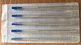 Голки акупунктурні ShenLong 0,30*50 для голкоуколювання з посрібленою ручкою і напрямником стерильні 100 шт., фото 2