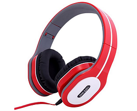 Навушники Ditmo DM-2560 знімний кабель, червоні
