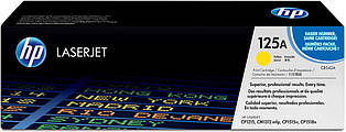 Заправка картриджа HP 125A yellow CB542A до принтера LJ CM1312, CM1312nfi, CP1210, CP1215, CP1510
