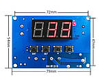 Терморегулятор високотемпературний W1315, від -99 до +999, 12V 10A, фото 5