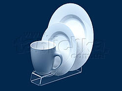 Підставка під тарілку, блюдце та чашку, акрил 3 мм