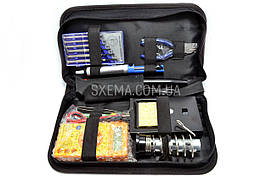 Набір інструментів ZD 961 паяльник, мультиметр, підставка, олововідсмоктувач