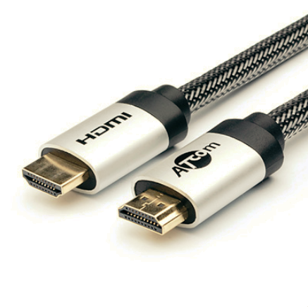 Кабель HDMI-HDMI High Speed, у пакеті, sup UHD 4K, VER 2.0. Довжина: 1 м, 2м, 3м, 5м, 10м, 15м, 20м