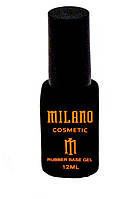 База для гель лака Milano Rubber Base Gel, 12 мл