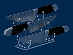 Підставка на 3 ножі VIP, акрил 5 мм