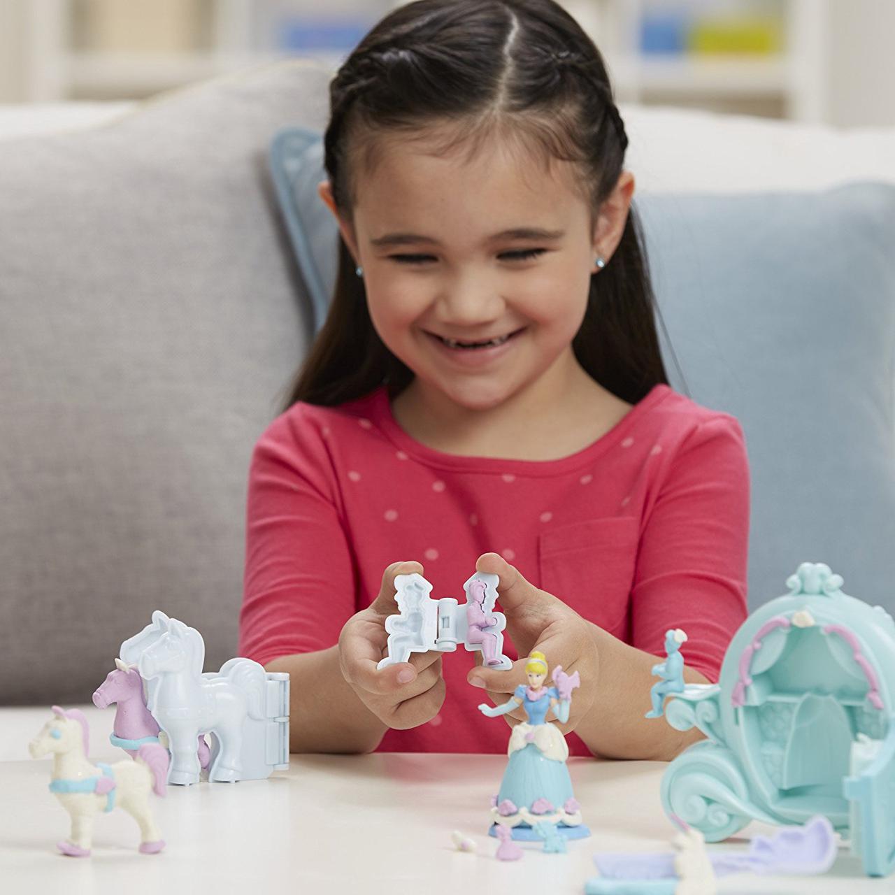 Пластилін королівська карета Принцеса Попелюшка Play-Doh Royal Carriage Featuring Disney Princess Cinderella