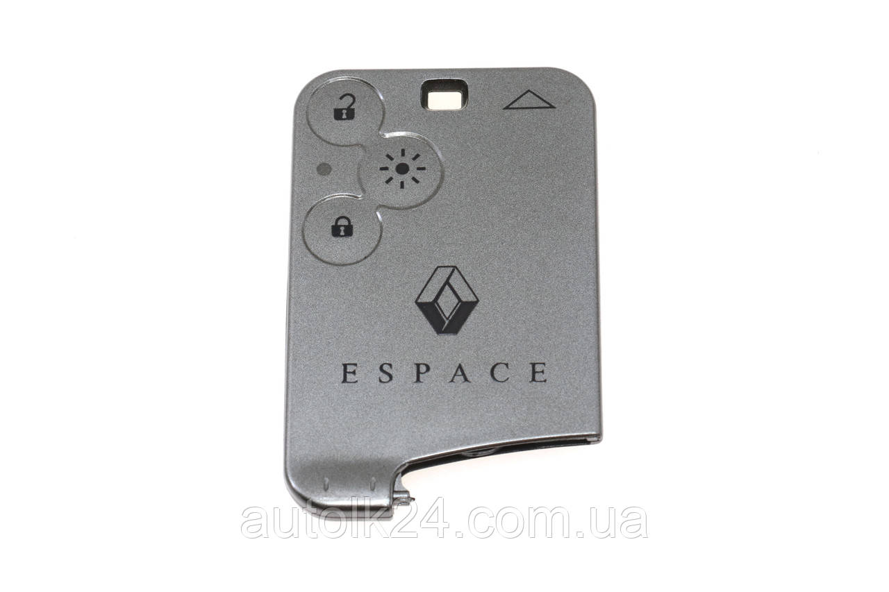 Корпус смарт карти Renault Espace (Рено Еспейс) 3 кнопки (без лезом)