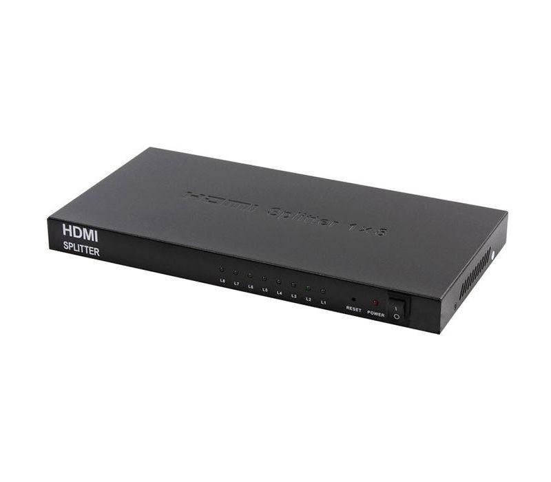 Cплітер HDMi Splitter 8port, підтримка UHD 4K