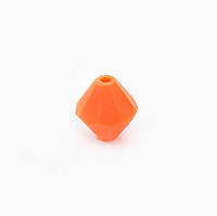 Алмаз (оранжевый) , силиконовая бусина