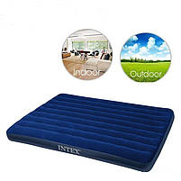 Матрац двомісний надувний Intex арт. 68755. Матрац відмінно підходить для відпочинку на природі, моря, будинки, фото 2