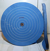 Круг полірувальний муслиновый 400х10х6 синій