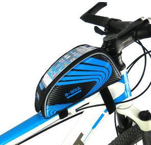 Велосипедна сумка на раму для смартфона 7 дюймів B-Soul Blue, фото 1