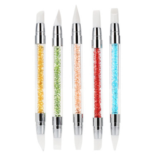 Набір силіконових кистей для ліплення з декором 5 штукEStyle