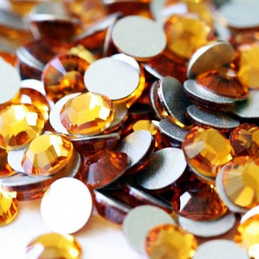 Стрази Swarovski SS3 Topaz 100 штEStyle