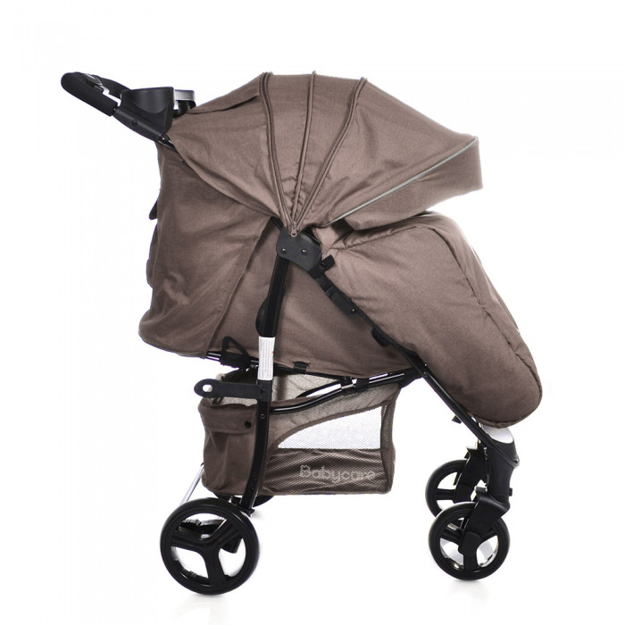 Коляска прогулочная BABYCARE Swift BC-11201/1 Beige +дождевик M /1/ - фото 2 - id-p707800932