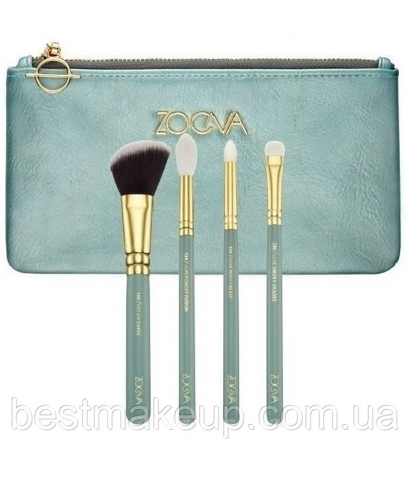 Набір пензлів Offline Brush Set від ZOEVA