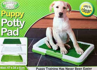 Туалет для собак puppy potty pad, лоток для собак