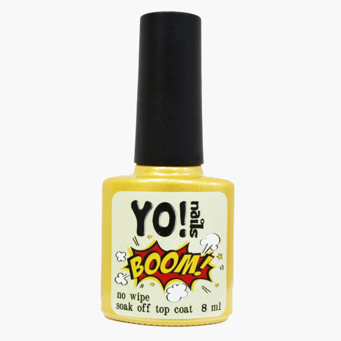 Топ для нігтів Nails Yo! Top Coat Boom 8 мл