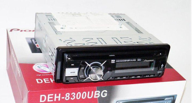Автомагнитола Pioneer DEH-8300UBG купить в Украине DVD Автомагнитола Pioneer DEH-8300UBG магнитола USB+Sd съемная панель