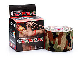 Кінезіологічний тейп EPOS TAPE з кольоровим принтом
