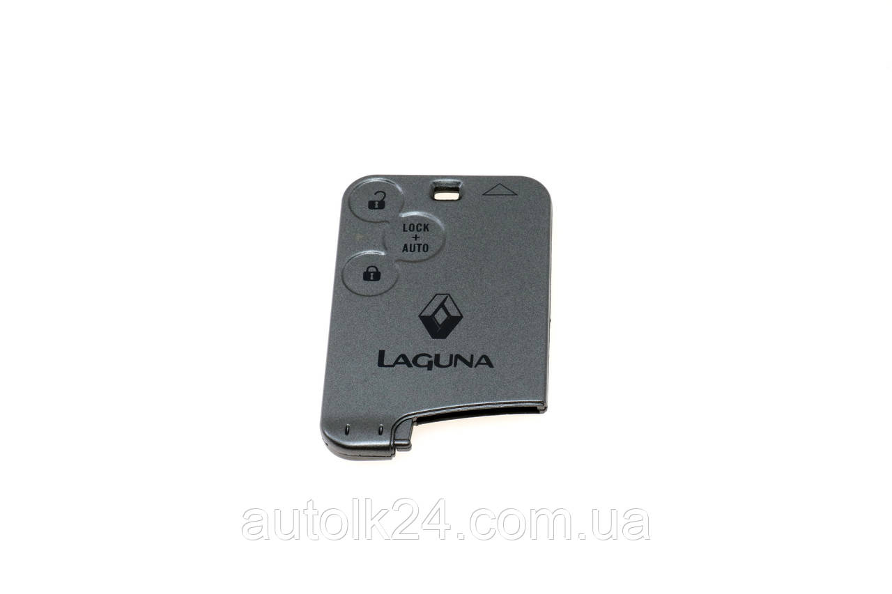 Корпус смарт карти Renault Laguna (Рено Лагуна) 3 кнопки (Lock+Auto)