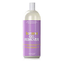 Jerden Proff Gel Remover Banana - Засіб для зняття гель-лаків та біогелів (банан), 500 мл