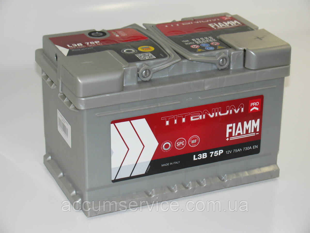 Акумулятор FIAMM TITANIUM PRO L3B 75P
