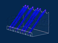 Підставка для ручок та олівців, акрил 1,8 мм