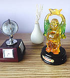 Хоттей, статуетка, штучний бурштин, Н26 см, Фен шуй, Дніпропетровськ, фото 4