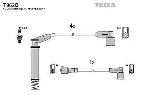 Комплект проводів запалювання Tesla T962B для автомобілів Opel