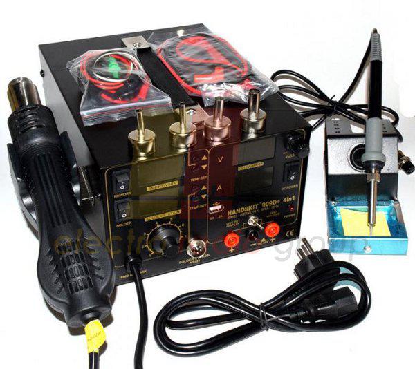 Термовоздушная паяльна станція HandsKit 909D, 800W, 100-450*C