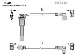 Дроти запалювання Tesla T964B для Mazda