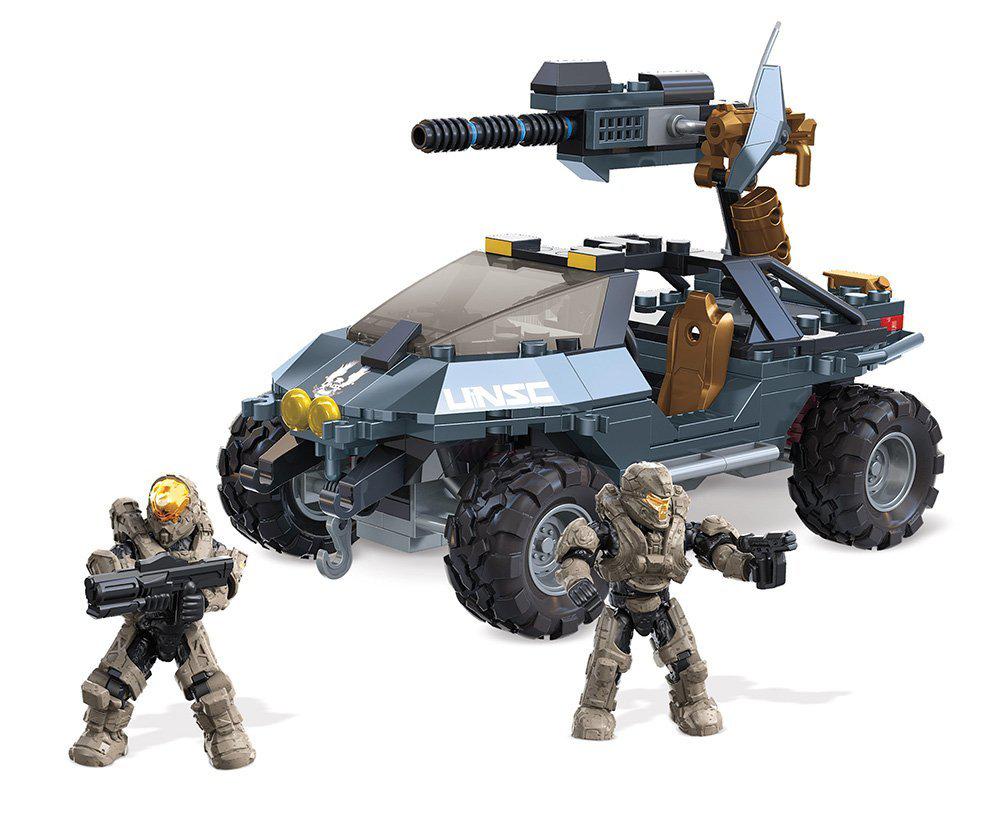 Конструктор 2в1 UNSC "Вепр"компанії мега блокс Mega Bloks Halo Dual Mode UNSC Warthog DPJ92 - фото 5 - id-p708089561