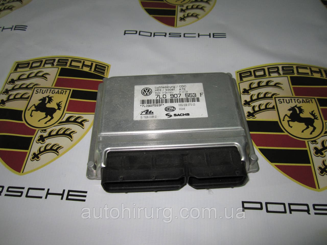 Блок керування пневмопідвіскою Porsche Cayenne 955 (7L0907553F)
