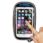 Велосипедна сумка-бардачок для смартфона B-SOUL синя, фото 2