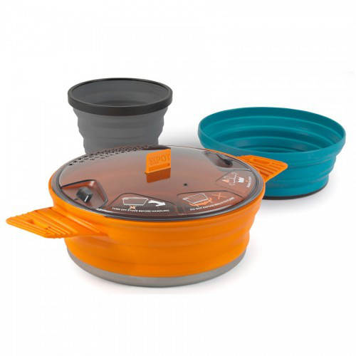 Набір посуду SeaToSummit XSet 21 (Xpot1.4L+X-Bowl+X-Mug), фото 1