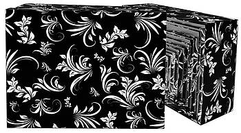 Коробки подарункові #CF52-E, чорні, набір з 18 шт