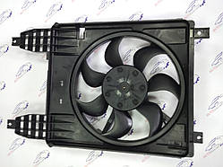 Вентилятор радіатора Авео Т250, Т255 з кондиціонером після 2009 р. в DAC