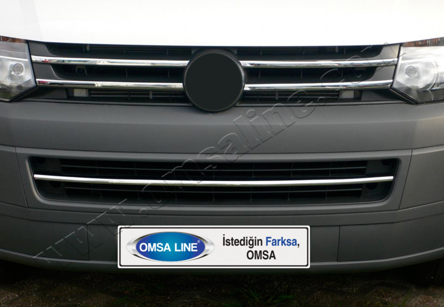 Volkswagen T5 (2010-) Накладка на передній бампер