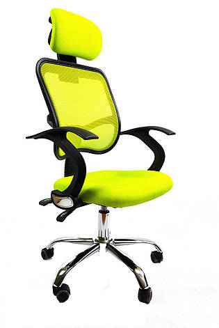 Крісло офісне Ergo D05 green, фото 2
