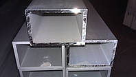 Алюминиевый профиль труба алюминиевая прямоугольная 80х40х2 Б/П